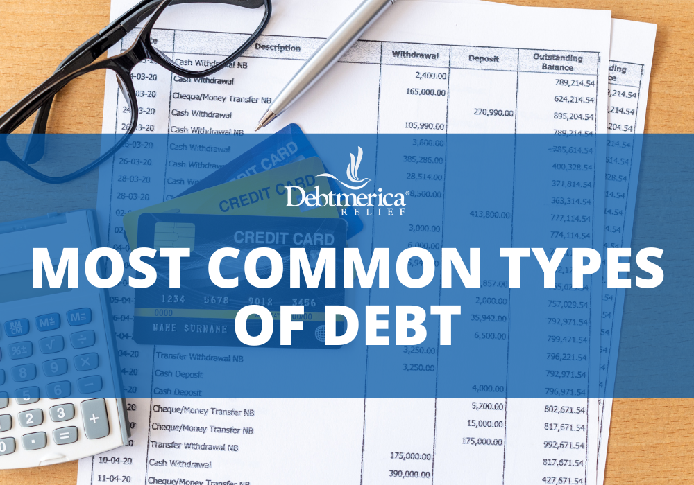 most common types of debt